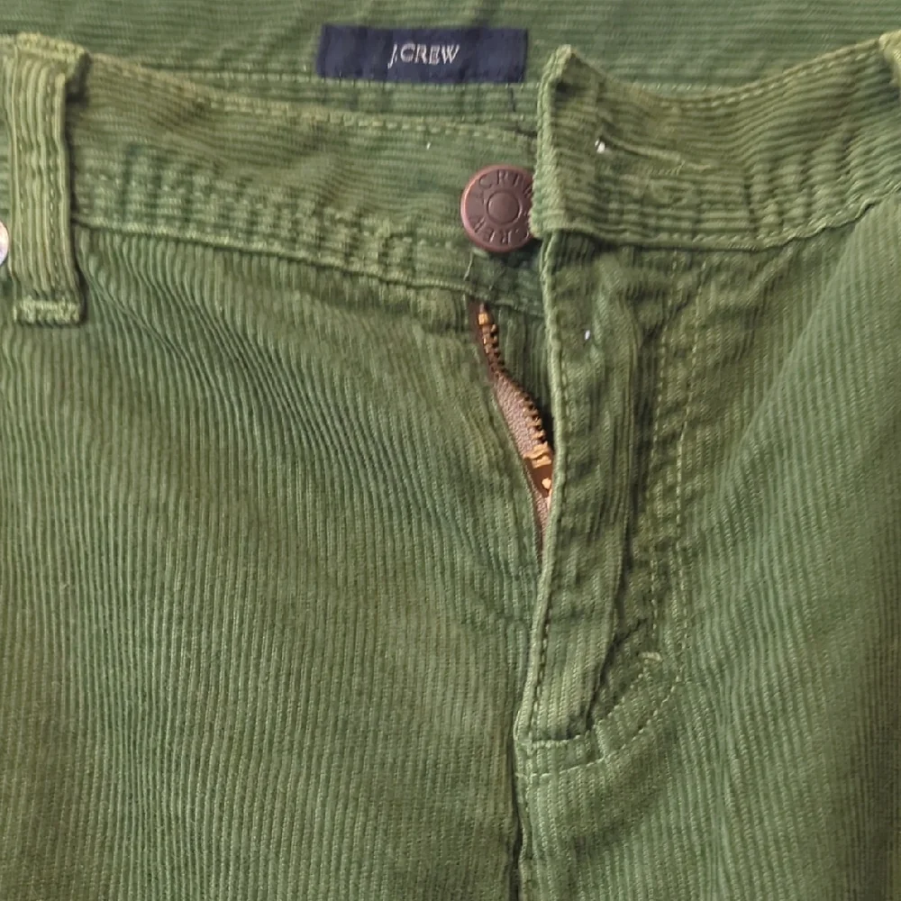 J. Crew Forest Green Corduroy Pants